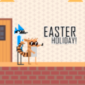 Mordecai and Rigby Easter Holiday